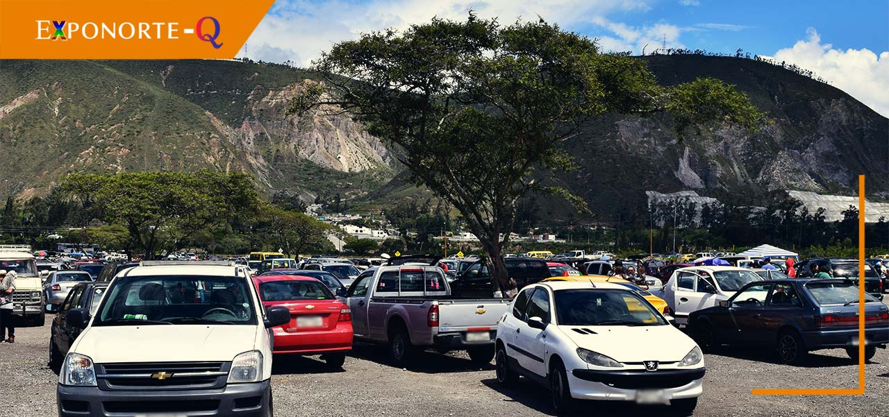 Feria de autos del norte de Quito